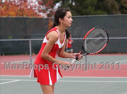 Thumbnail 2 in Chico vs Skyline (CIF NorCal Girls Team Tennis Championships)  photogallery.