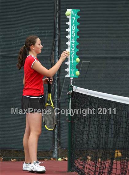 Thumbnail 2 in Chico vs Skyline (CIF NorCal Girls Team Tennis Championships)  photogallery.