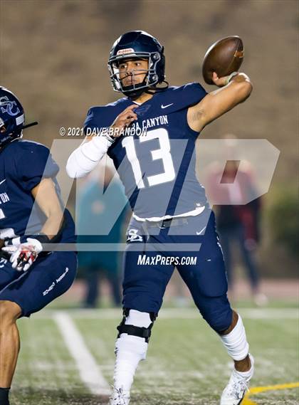 Thumbnail 1 in Orange Lutheran @ Sierra Canyon (CIF SS Divsion 2 Semi-Final) photogallery.