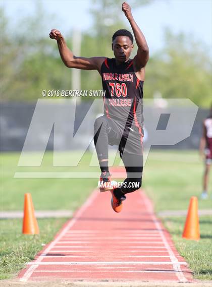 Thumbnail 2 in Buffalo Public (All-High Meet) Triple Jump photogallery.