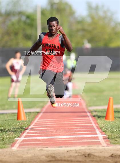 Thumbnail 3 in Buffalo Public (All-High Meet) Triple Jump photogallery.