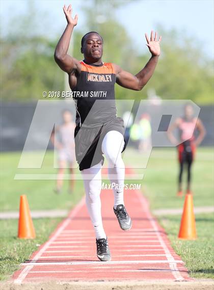 Thumbnail 2 in Buffalo Public (All-High Meet) Triple Jump photogallery.