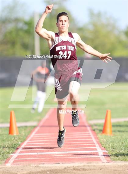 Thumbnail 2 in Buffalo Public (All-High Meet) Triple Jump photogallery.