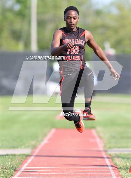Thumbnail 1 in Buffalo Public (All-High Meet) Triple Jump photogallery.