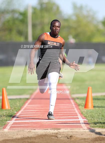Thumbnail 2 in Buffalo Public (All-High Meet) Triple Jump photogallery.