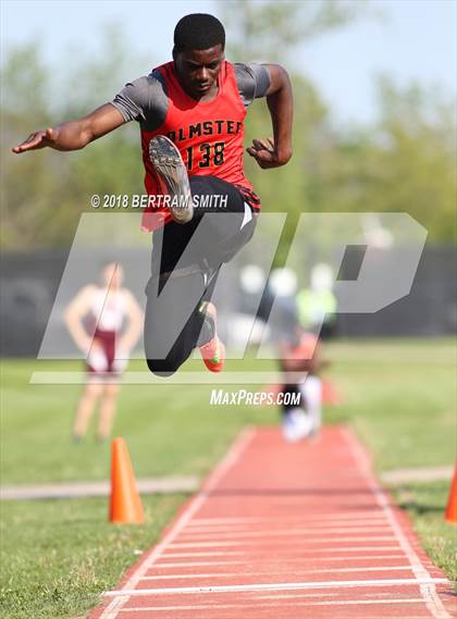 Thumbnail 2 in Buffalo Public (All-High Meet) Triple Jump photogallery.
