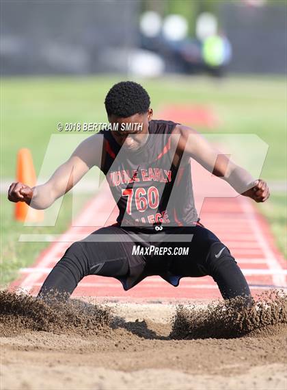 Thumbnail 3 in Buffalo Public (All-High Meet) Triple Jump photogallery.