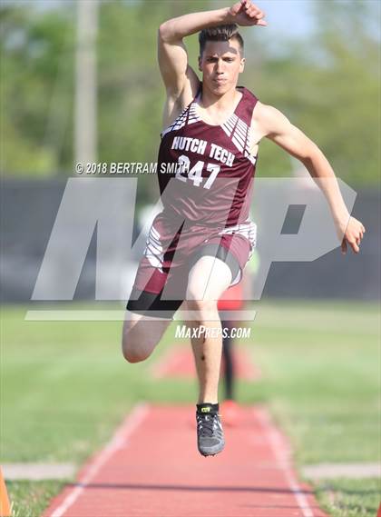 Thumbnail 2 in Buffalo Public (All-High Meet) Triple Jump photogallery.