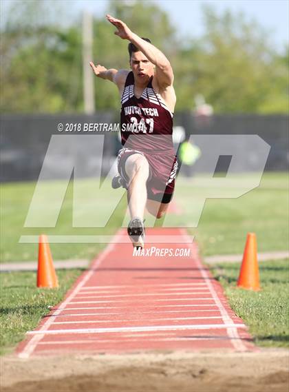 Thumbnail 2 in Buffalo Public (All-High Meet) Triple Jump photogallery.