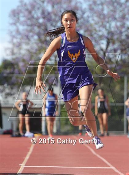 Thumbnail 1 in CIF SCVAL Track & Field Championship  photogallery.