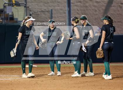 Thumbnail 2 in Liberty vs. Canton (UIL 4A Softball Semifinal) photogallery.