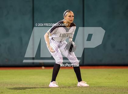 Thumbnail 1 in Liberty vs. Canton (UIL 4A Softball Semifinal) photogallery.