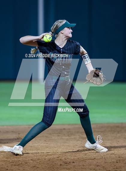 Thumbnail 2 in Liberty vs. Canton (UIL 4A Softball Semifinal) photogallery.