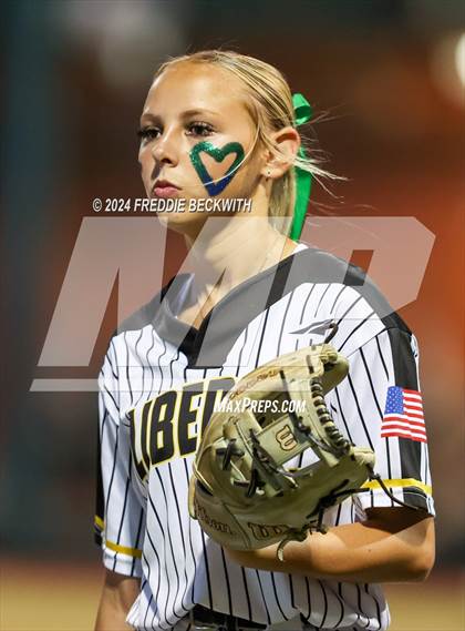 Thumbnail 2 in Liberty vs. Canton (UIL 4A Softball Semifinal) photogallery.