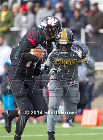 Thumbnail 2 in Ballou vs. Woodson (DCIAA Final) photogallery.