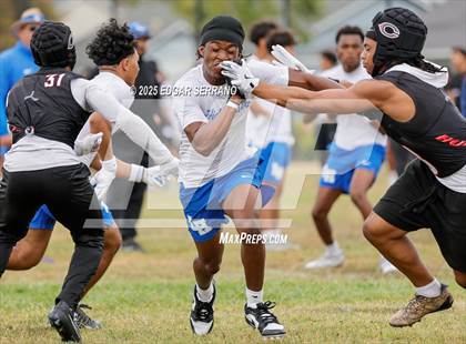 Thumbnail 3 in La Habra vs Cen10 (Millikan High Football Tournament) photogallery.