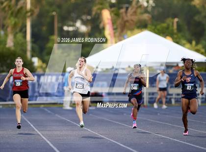 Thumbnail 3 in FHSAA Class 1A Final (200m) photogallery.
