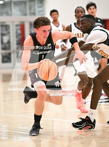 Thumbnail 3 in Claremont vs. St. Bernard (Rumble On The Hill) photogallery.