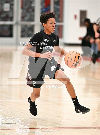 Thumbnail 1 in Claremont vs. St. Bernard (Rumble On The Hill) photogallery.