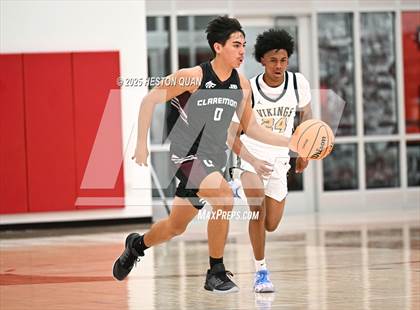 Thumbnail 2 in Claremont vs. St. Bernard (Rumble On The Hill) photogallery.