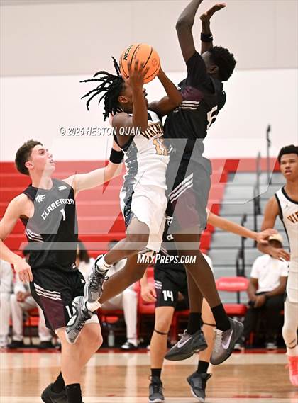 Thumbnail 1 in Claremont vs. St. Bernard (Rumble On The Hill) photogallery.