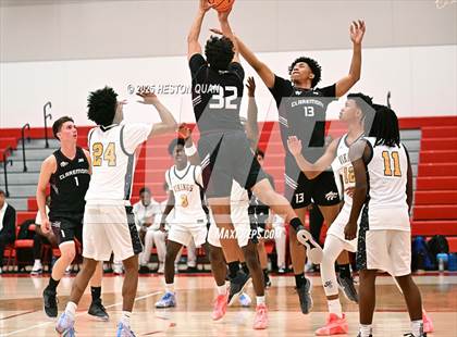 Thumbnail 1 in Claremont vs. St. Bernard (Rumble On The Hill) photogallery.