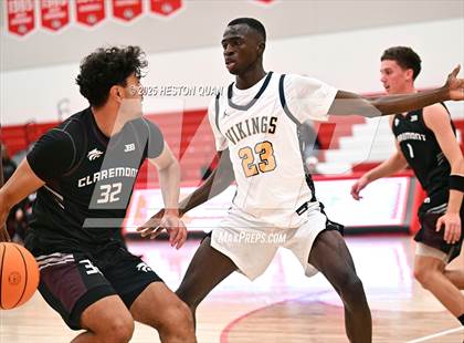 Thumbnail 1 in Claremont vs. St. Bernard (Rumble On The Hill) photogallery.