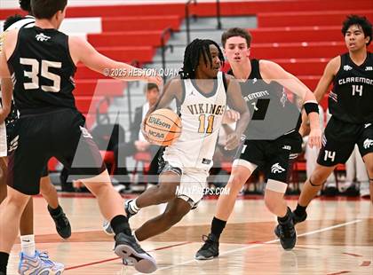 Thumbnail 2 in Claremont vs. St. Bernard (Rumble On The Hill) photogallery.