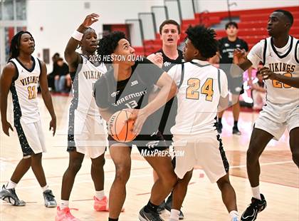 Thumbnail 2 in Claremont vs. St. Bernard (Rumble On The Hill) photogallery.