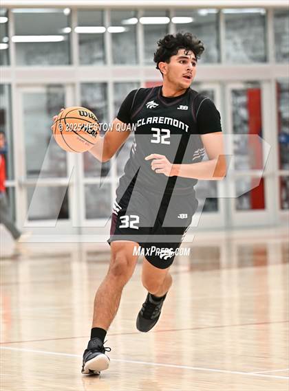 Thumbnail 1 in Claremont vs. St. Bernard (Rumble On The Hill) photogallery.