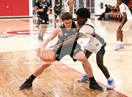 Thumbnail 3 in Claremont vs. St. Bernard (Rumble On The Hill) photogallery.