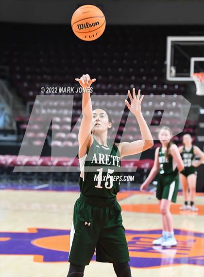 Thumbnail 3 in Arete Prep vs. St. John Paul II Catholic (AIA 2A Quarterfinal)  photogallery.