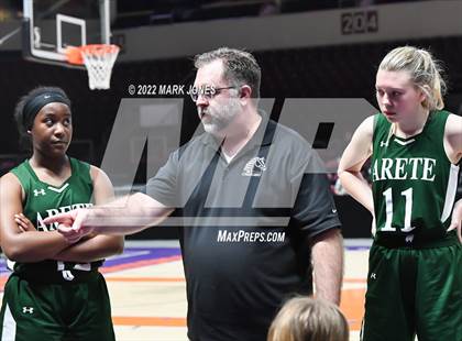 Thumbnail 1 in Arete Prep vs. St. John Paul II Catholic (AIA 2A Quarterfinal)  photogallery.
