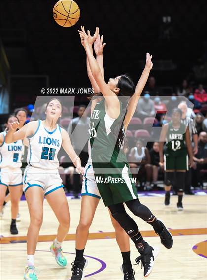 Thumbnail 1 in Arete Prep vs. St. John Paul II Catholic (AIA 2A Quarterfinal)  photogallery.