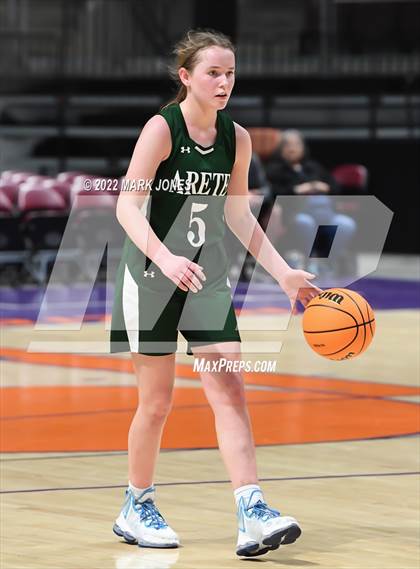 Thumbnail 3 in Arete Prep vs. St. John Paul II Catholic (AIA 2A Quarterfinal)  photogallery.
