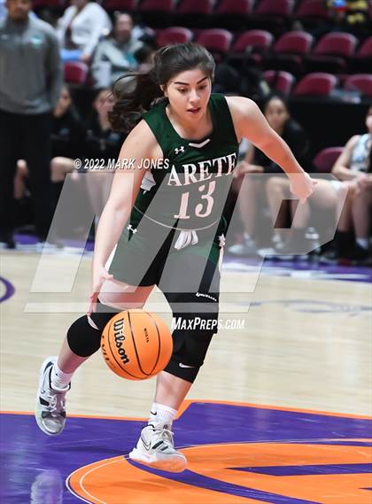Thumbnail 1 in Arete Prep vs. St. John Paul II Catholic (AIA 2A Quarterfinal)  photogallery.
