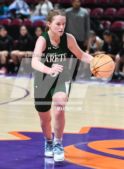Thumbnail 3 in Arete Prep vs. St. John Paul II Catholic (AIA 2A Quarterfinal)  photogallery.
