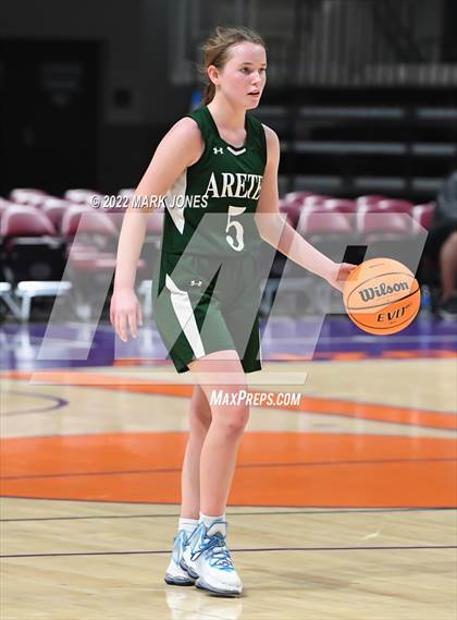 Thumbnail 2 in Arete Prep vs. St. John Paul II Catholic (AIA 2A Quarterfinal)  photogallery.