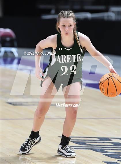 Thumbnail 3 in Arete Prep vs. St. John Paul II Catholic (AIA 2A Quarterfinal)  photogallery.