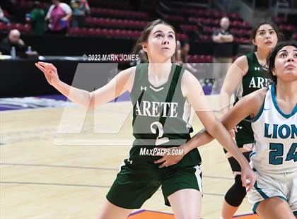 Thumbnail 1 in Arete Prep vs. St. John Paul II Catholic (AIA 2A Quarterfinal)  photogallery.