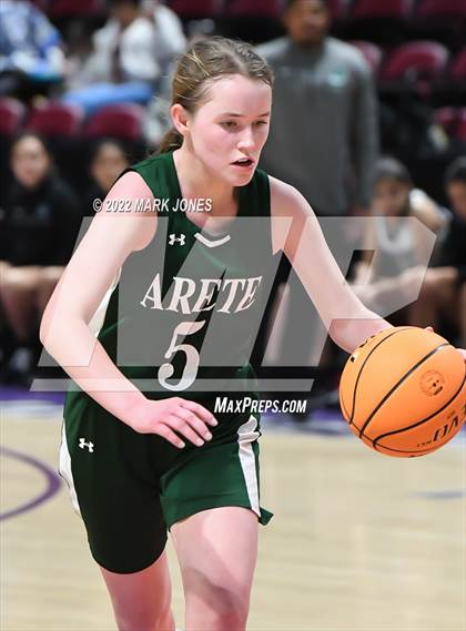 Thumbnail 1 in Arete Prep vs. St. John Paul II Catholic (AIA 2A Quarterfinal)  photogallery.