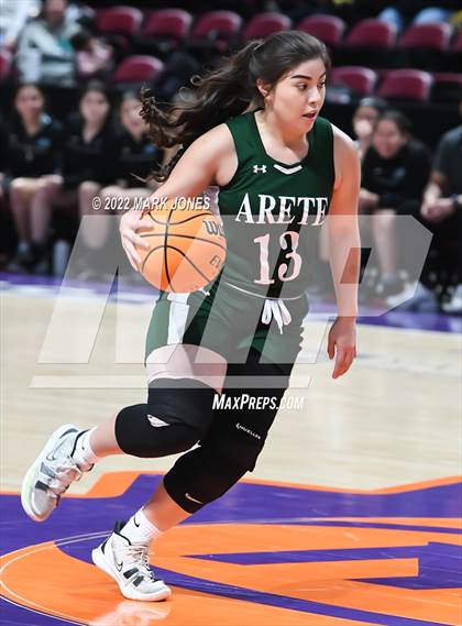 Thumbnail 2 in Arete Prep vs. St. John Paul II Catholic (AIA 2A Quarterfinal)  photogallery.