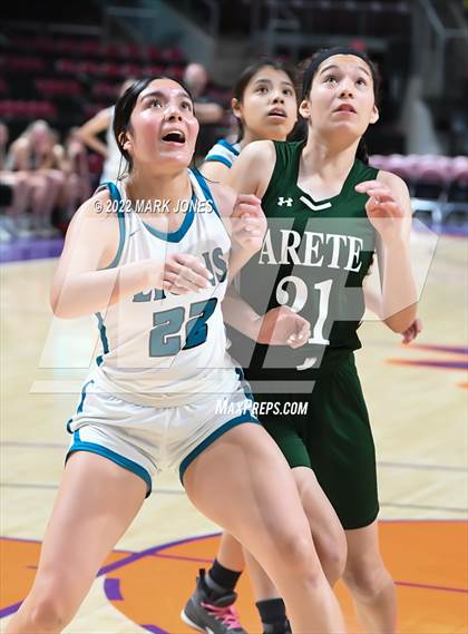 Thumbnail 3 in Arete Prep vs. St. John Paul II Catholic (AIA 2A Quarterfinal)  photogallery.