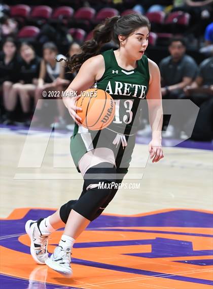 Thumbnail 3 in Arete Prep vs. St. John Paul II Catholic (AIA 2A Quarterfinal)  photogallery.