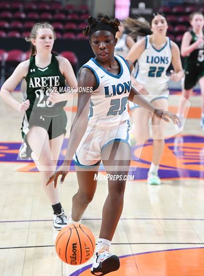 Thumbnail 1 in Arete Prep vs. St. John Paul II Catholic (AIA 2A Quarterfinal)  photogallery.