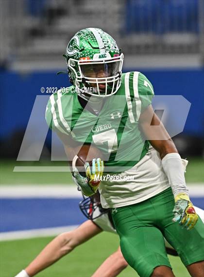 Thumbnail 2 in Wimberley vs Cuero (UIL 4A Regional Semifinal) photogallery.