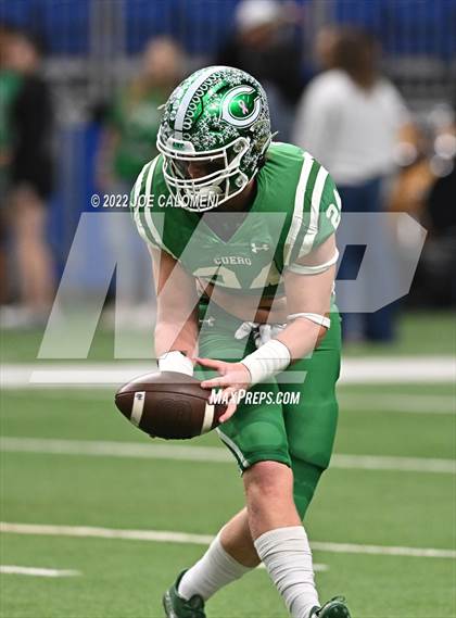 Thumbnail 1 in Wimberley vs Cuero (UIL 4A Regional Semifinal) photogallery.