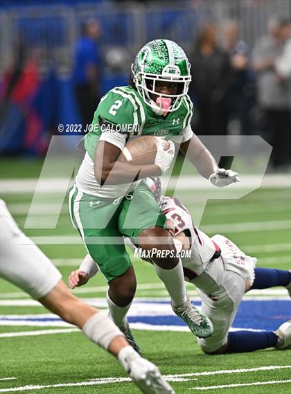 Thumbnail 3 in Wimberley vs Cuero (UIL 4A Regional Semifinal) photogallery.