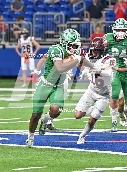 Thumbnail 3 in Wimberley vs Cuero (UIL 4A Regional Semifinal) photogallery.