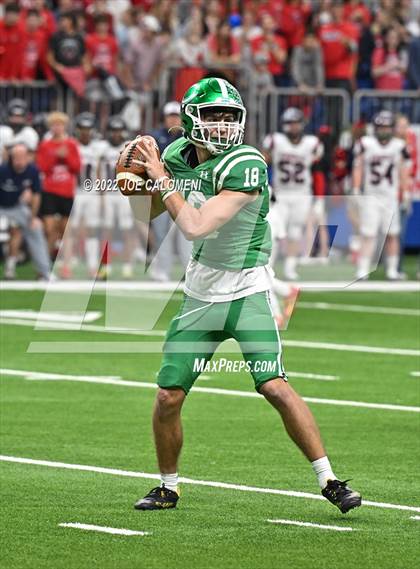 Thumbnail 3 in Wimberley vs Cuero (UIL 4A Regional Semifinal) photogallery.